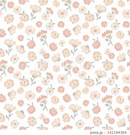 Large set of soft pastel baby floral and cute nursery seamless pattern swatches Large set of soft pastel baby floral and cute nursery seamless pattern swatches 142194364