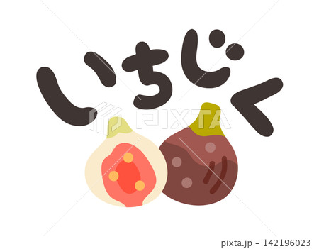 いちじく 文字セット いちじく 文字セット 142196023