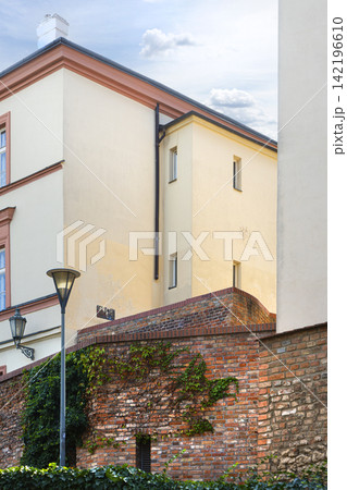 view of a downtown architecture in Brno, Czech Republic view of a downtown architecture in Brno, Czech Republic 142196610