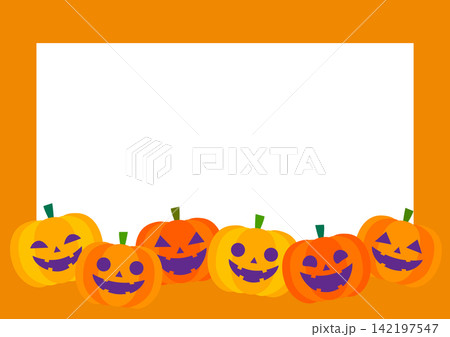 ハロウィンの背景素材 ハロウィンの背景素材 142197547
