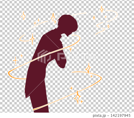 A bowing prince, magic, silhouette A bowing prince, magic, silhouette 142197945