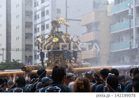 深川八幡祭の風景 東京 深川八幡祭の風景 東京 142199078