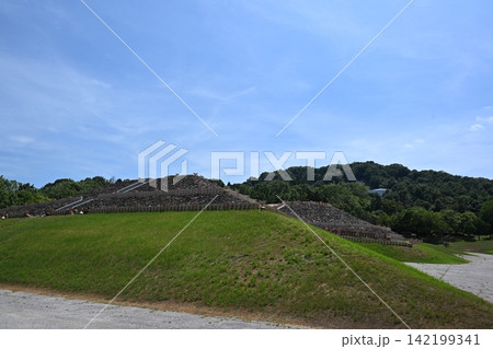夏の三ツ城古墳 広島 夏の三ツ城古墳 広島 142199341