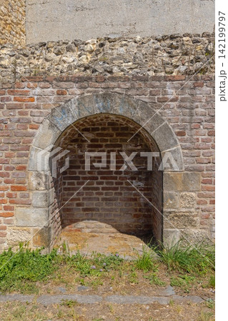 Stone Arch Architectural Niche 142199797