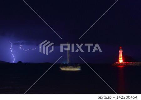 Stormy night in Bodrum Stormy night in Bodrum 142200454