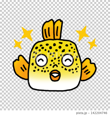 The boxfish is overjoyed. The boxfish is overjoyed. 142204746