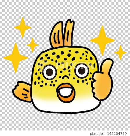 いいねしているハコフグ いいねしているハコフグ 142204759