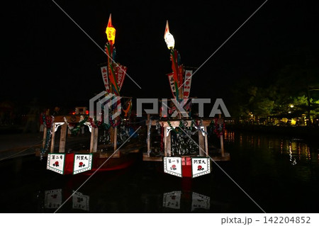 管弦祭りの阿賀のお漕船 広島 管弦祭りの阿賀のお漕船 広島 142204852