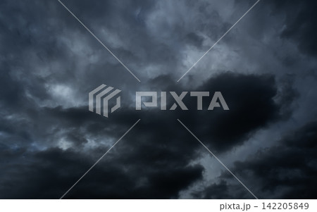 Cloud storm sky dark halloween background rain lightning thunder stoumy typhoon Nature light scene rainy atmosphere damage effect carbon dioxide dust air pollution 2.5 Pm, texture nature windstorm. Cloud storm sky dark halloween background rain lightning thunder stoumy typhoon Nature light scene rainy atmosphere damage effect carbon dioxide dust air pollution 2.5 Pm, texture nature windstorm. 142205849