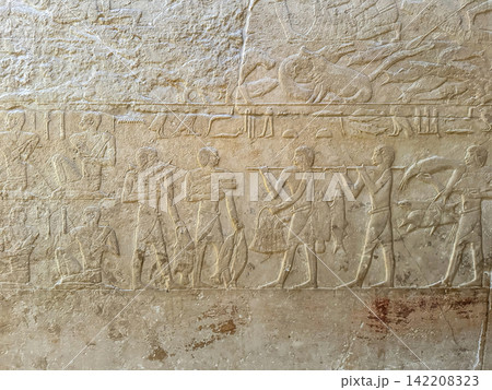Mastaba of Kagemni, one of the noble tombs at Saqqara. 142208323