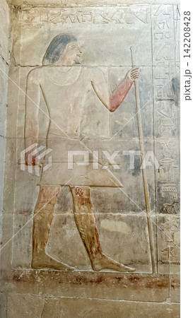 Mastaba of Kagemni, one of the noble tombs at Saqqara. 142208428