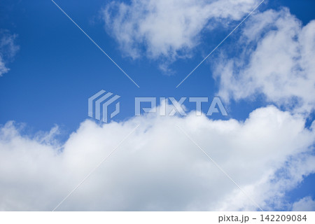blue sky background, nature blue sky clouds beautiful 142209084