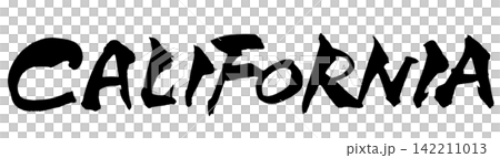 CALIFORNIA 筆文字 手書き 英字 California Calligraphy 142211013