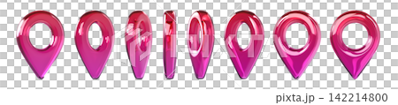 pin, icon, pointer 142214800