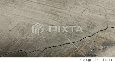 Weathered and cracked concrete surface Weathered and cracked concrete surface 142214814