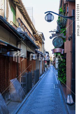 京都の先斗町の花街 (京都府京都市中京区) 142215944