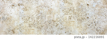 Travertine stone texture showing natural porous surface Travertine stone texture showing natural porous surface 142216891