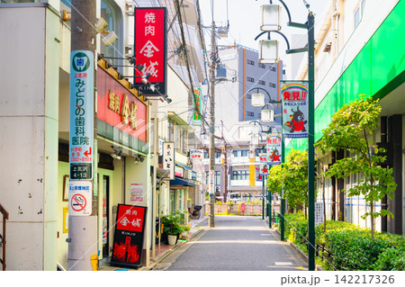 京王線・上北沢駅 駅前商店街 京王線・上北沢駅 駅前商店街 142217326