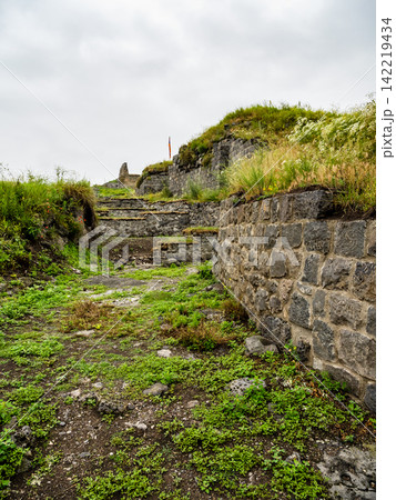 defensive walls and stairs in medieval Lori Berd 142219434