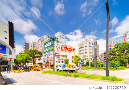 JR 東急・蒲田駅 西口駅前風景 JR 東急・蒲田駅 西口駅前風景 142220730