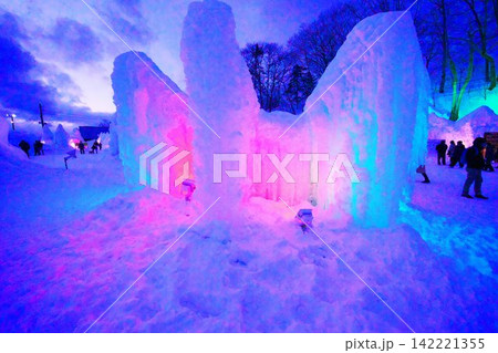 支笏湖氷涛祭り 支笏湖氷涛祭り 142221355