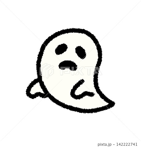 ハロウィン お化け かわいい 手描き アイコン イラスト ハロウィン お化け かわいい 手描き アイコン イラスト 142222741