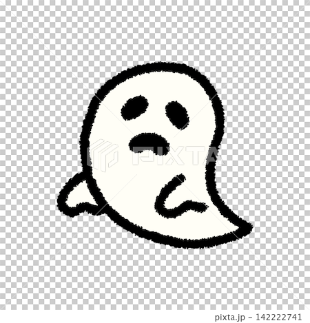 ハロウィン お化け かわいい 手描き アイコン イラスト ハロウィン お化け かわいい 手描き アイコン イラスト 142222741