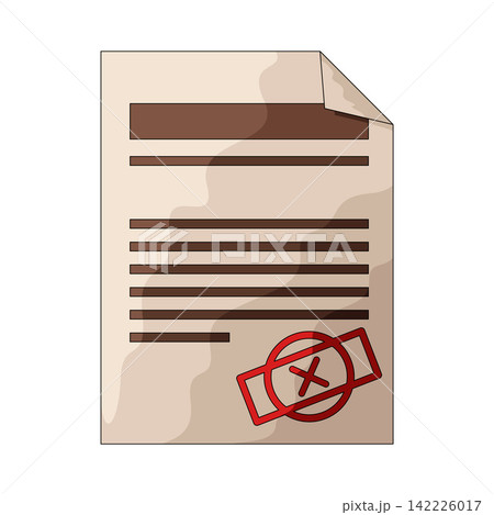 Illustration of Rejected 142226017