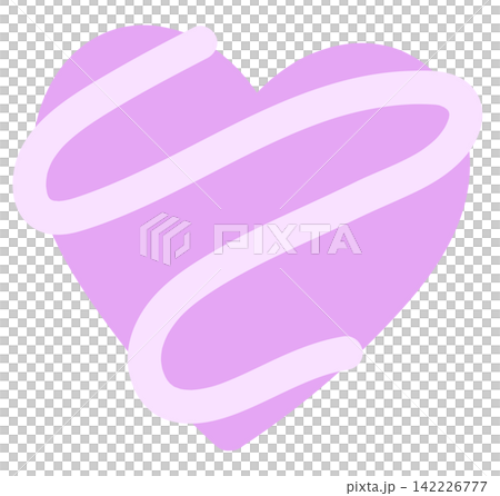 Illustration of purple heart for state of mind, love sign, sticker, tattoo, fabric print, decorations, clip art, logo, icon, Valentine's Day, card print, sweet dessert mockup, symbol, February element Illustration of purple heart for state of mind, love sign, sticker, tattoo, fabric print, decorations, clip art, logo, icon, Valentine's Day, card print, sweet dessert mockup, symbol, February element 142226777