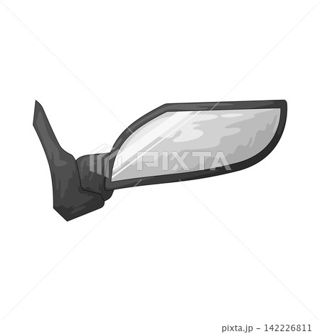 Illustration of side mirror Illustration of side mirror 142226811