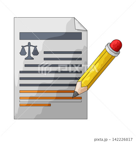 Illustration of Document Edit 142226817