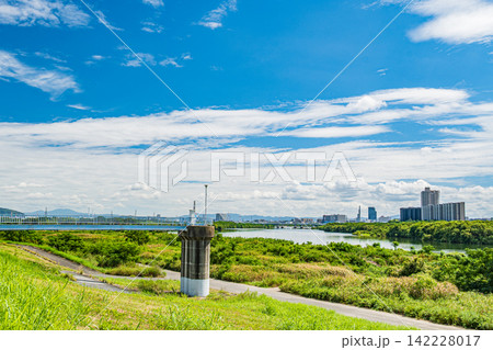 淀川風景 大阪府高槻市 淀川風景 大阪府高槻市 142228017