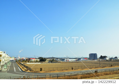 JR東日本 常磐線の風景(2023年冬朝) JR東日本 常磐線の風景(2023年冬朝) 142229912