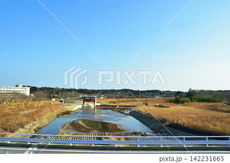 JR東日本 常磐線の風景(2023年冬朝) JR東日本 常磐線の風景(2023年冬朝) 142231665