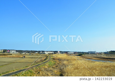 JR東日本 常磐線の風景(2023年冬朝) JR東日本 常磐線の風景(2023年冬朝) 142233019