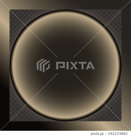 Glowing Circle Frame Background (Dark Brown x Bronze) Vector Material | Transparent Background Glowing Circle Frame Background (Dark Brown x Bronze) Vector Material | Transparent Background 142233662