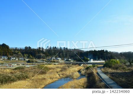 JR東日本 常磐線の風景(2023年冬朝) JR東日本 常磐線の風景(2023年冬朝) 142234060