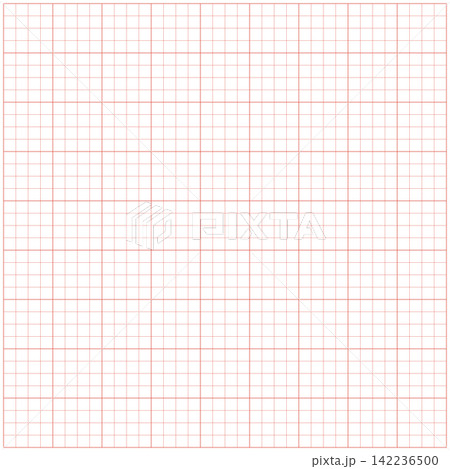 Wide squared red grid paper. Blank notebook sheets. School backdrop. Grid red texture on white. Mathematics pattern. Typographical template for notebooks production. Wide squared red grid paper. Blank notebook sheets. School backdrop. Grid red texture on white. Mathematics pattern. Typographical template for notebooks production. 142236500