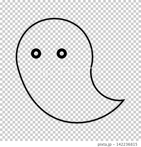 Halloween hand-drawn ghost icons with surprised, astonished, and flashing faces. Halloween hand-drawn ghost icons with surprised, astonished, and flashing faces. 142236815