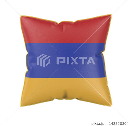 Pillow with the flag of Armenia 142238804