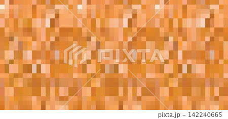 Abstract background with blurry brown pixel color censorship element. Appropriate for digital design projects 142240665