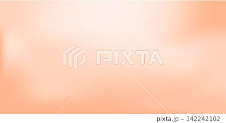 Beige gradient background. Light beige texture gradation. Neutral color backdrop. Creamy brown elegant abstract bg. Soft pearl vector backdrop. Delicate pale wallpaper. For card, banner 142242102