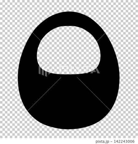 顔はめのできるだるまのイラスト 142243006
