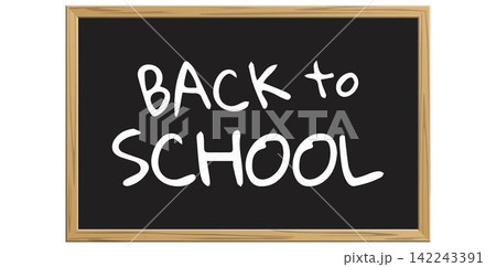 Black chalkboard with text Black chalkboard with text 142243391