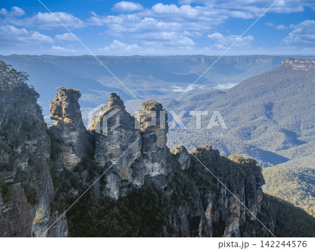 The Three Sisters in the Jamison Valley in the Blue Mountains 142244576
