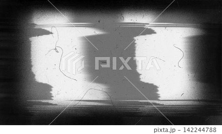 Distressed vintage film texture with old screen noise and heavy grain Distressed vintage film texture with old screen noise and heavy grain 142244788