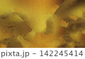 Abstract Grainy Golden Patina Texture Background with Creative Artistic Splashes 142245414