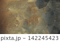 Abstract Grainy Stone and Rusty Metal Texture Background with Camouflage Pattern 142245423