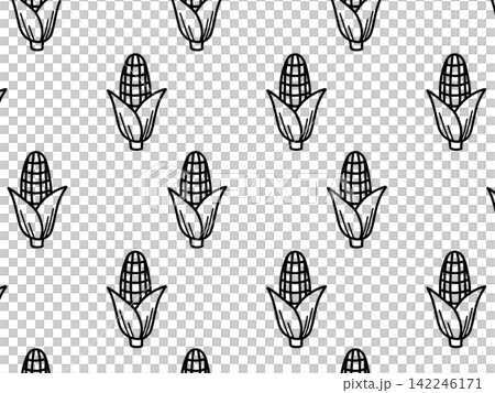 Background illustration of lots of corn on a black background wallpaper. Background illustration of lots of corn on a black background wallpaper. 142246171