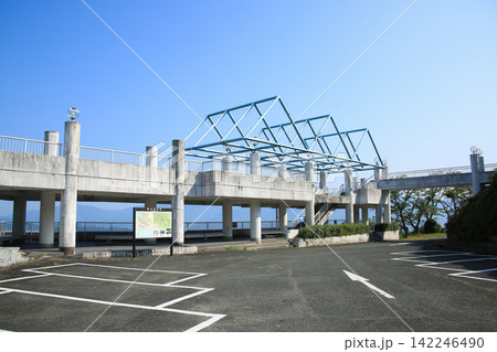 愛媛県大洲冨士山公園の風景 142246490